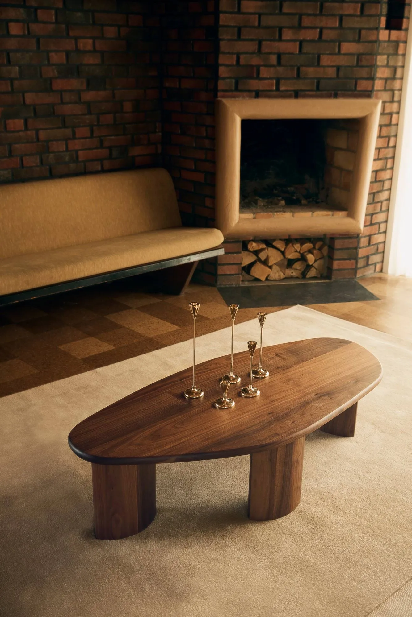 Louis wool rug, Warm beige, 250x350 cm Tinted