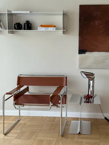 Luce side table - Aluminium - Tinted