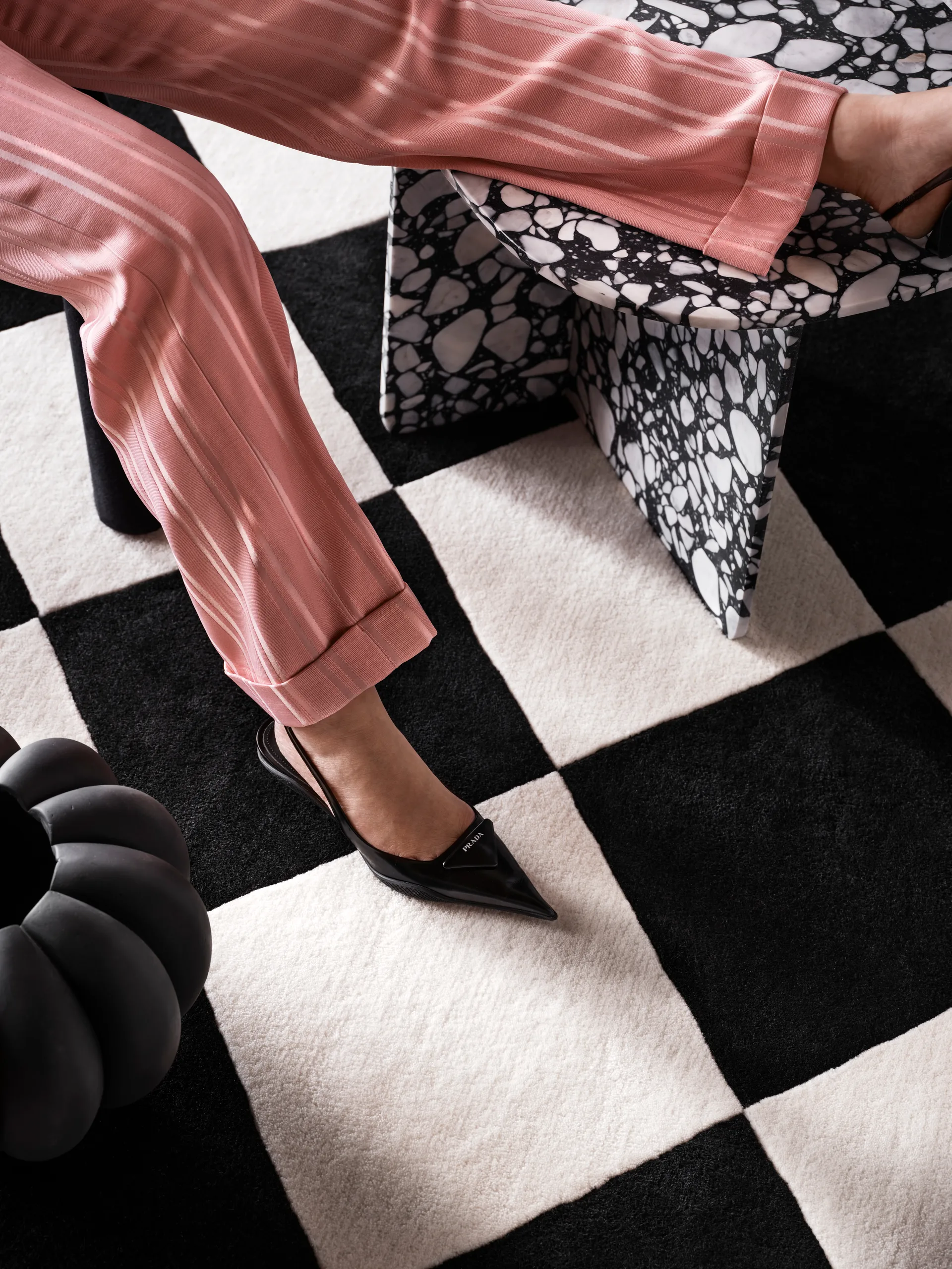 Mellin viscose rug 300x400 cm, Multi Tinted