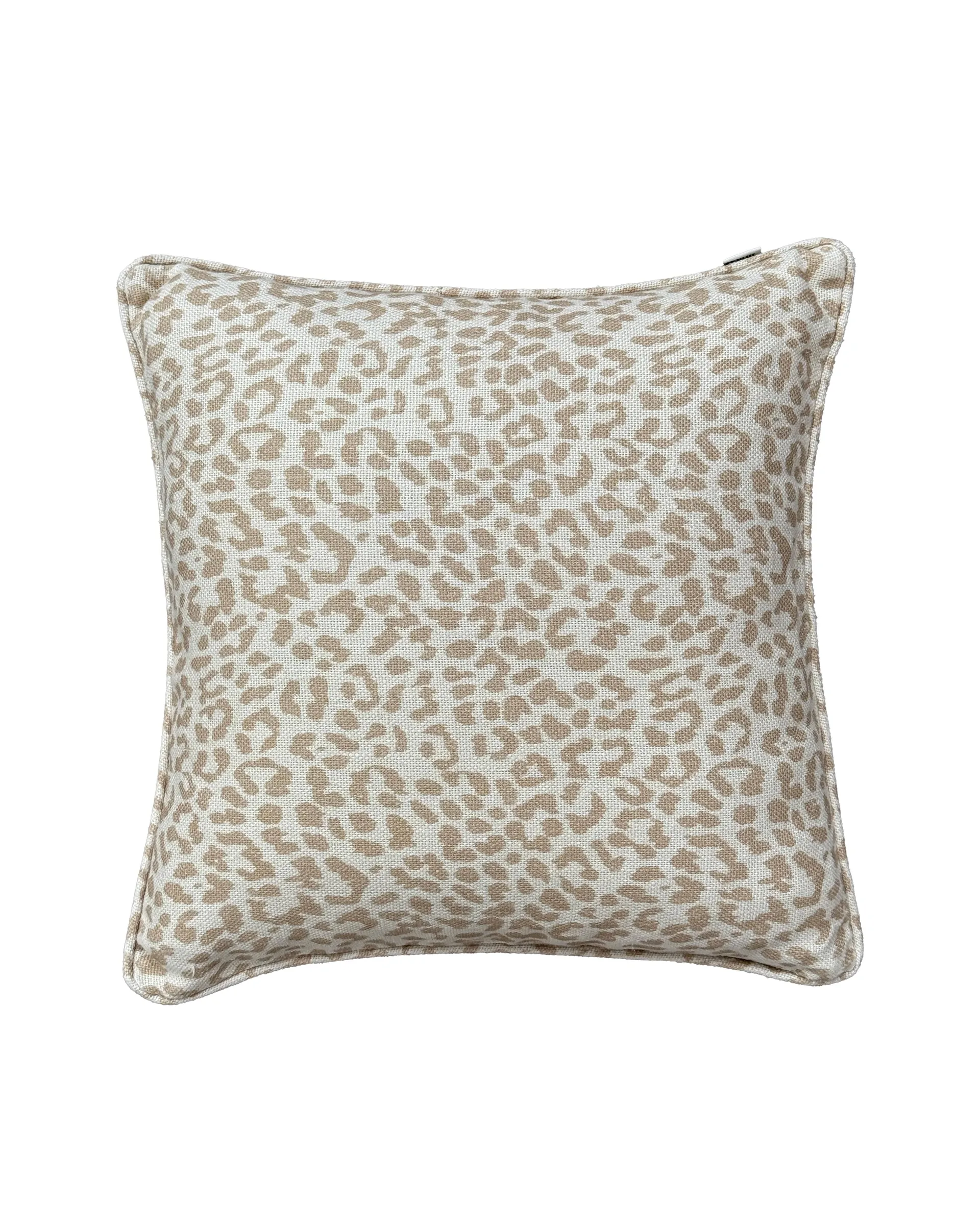 Norell cushion, Leopard beige-off white, 50x50 cm Tinted