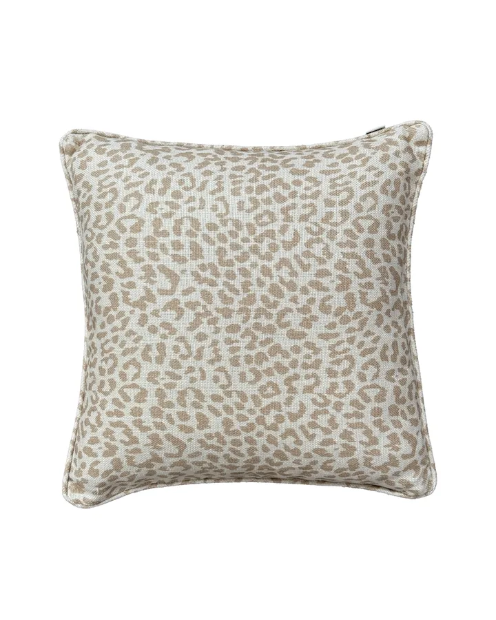 Norell cushion - Leopard beige-off white, 50x50 cm - Tinted