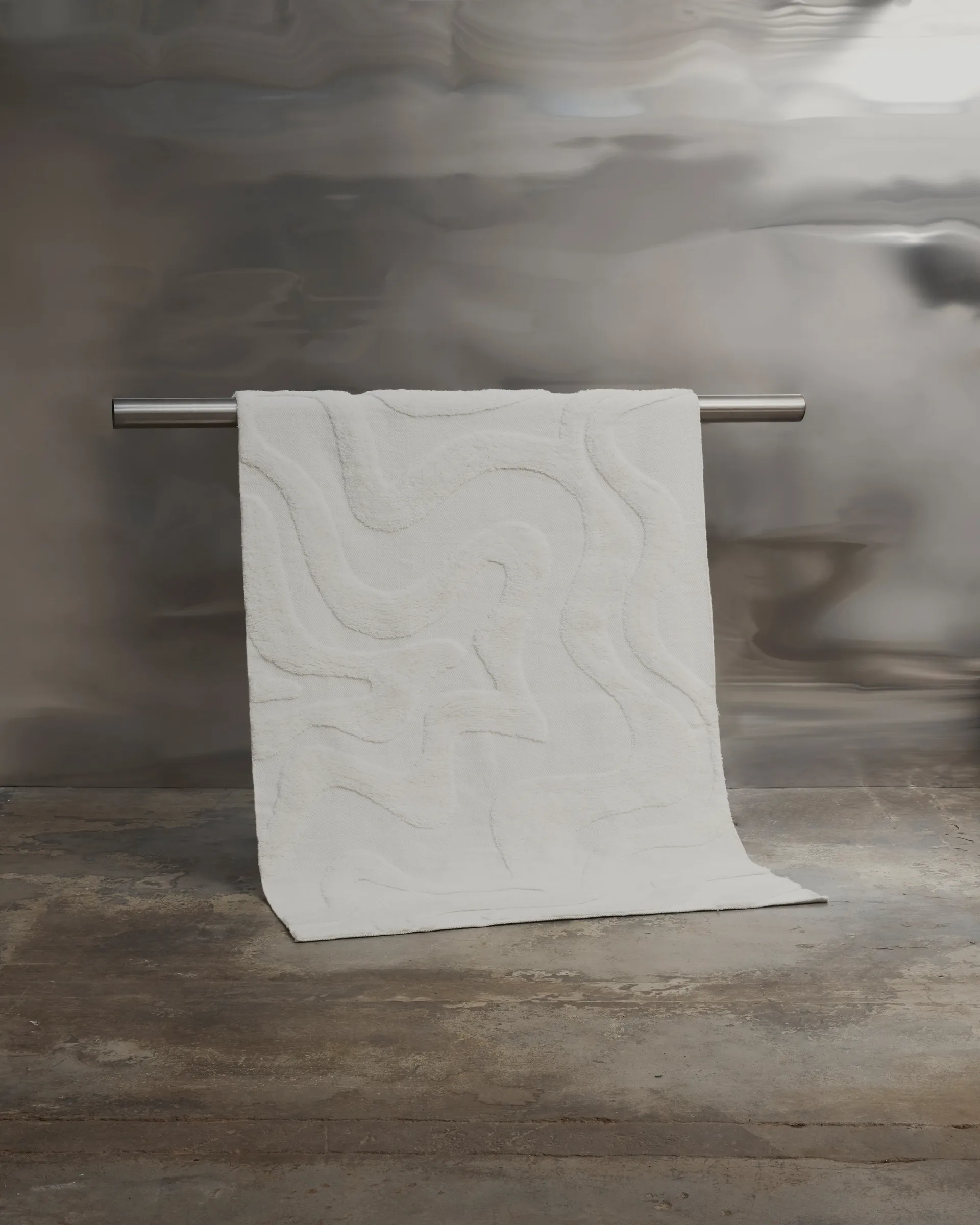 Norlander wool carpet 180x240 cm, Offwhite Tinted