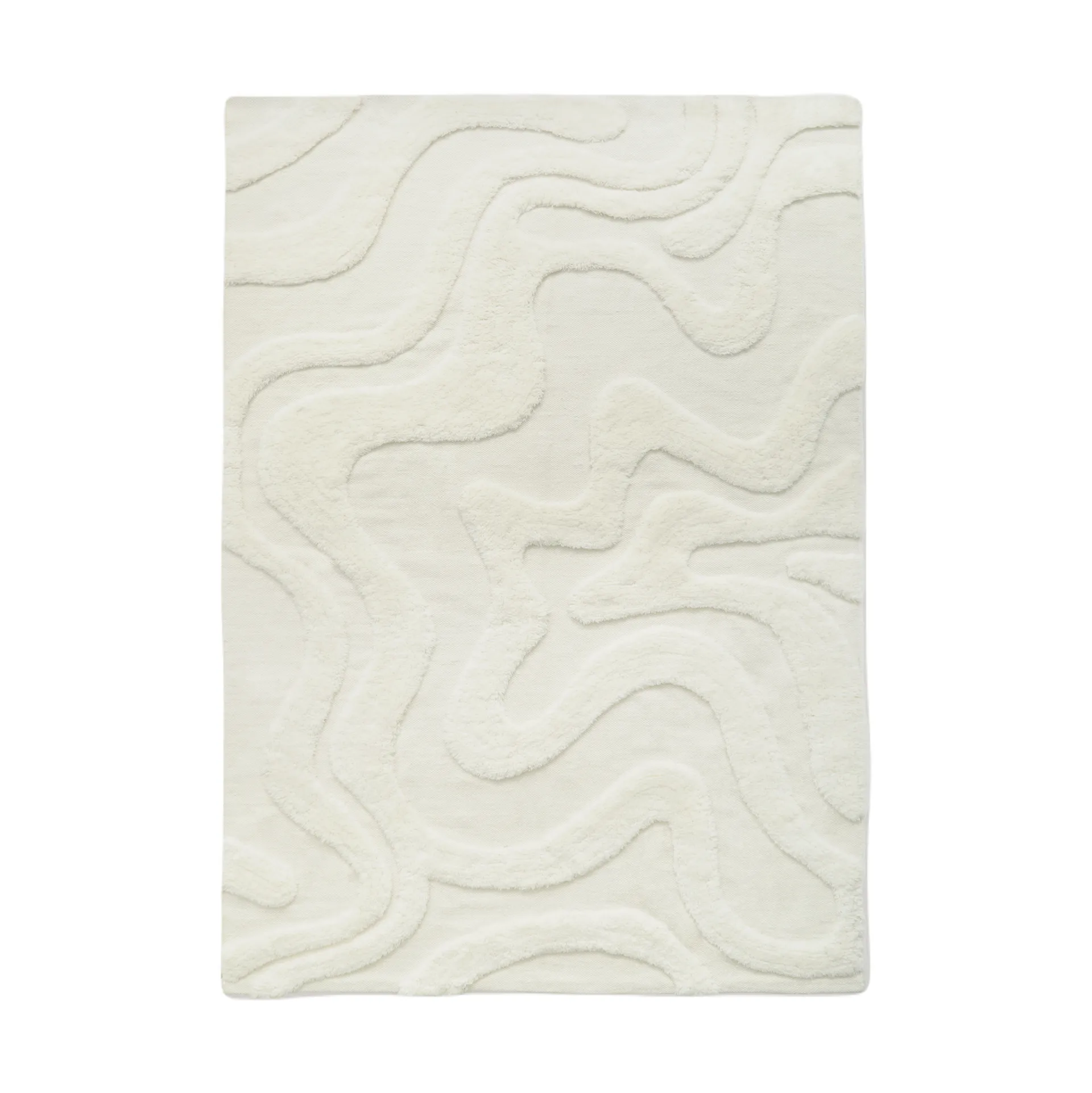 Norlander wool carpet 260x350 cm, Offwhite Tinted