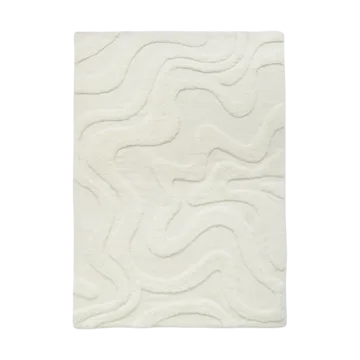 Norlander wool carpet 260x350 cm - Offwhite - Tinted