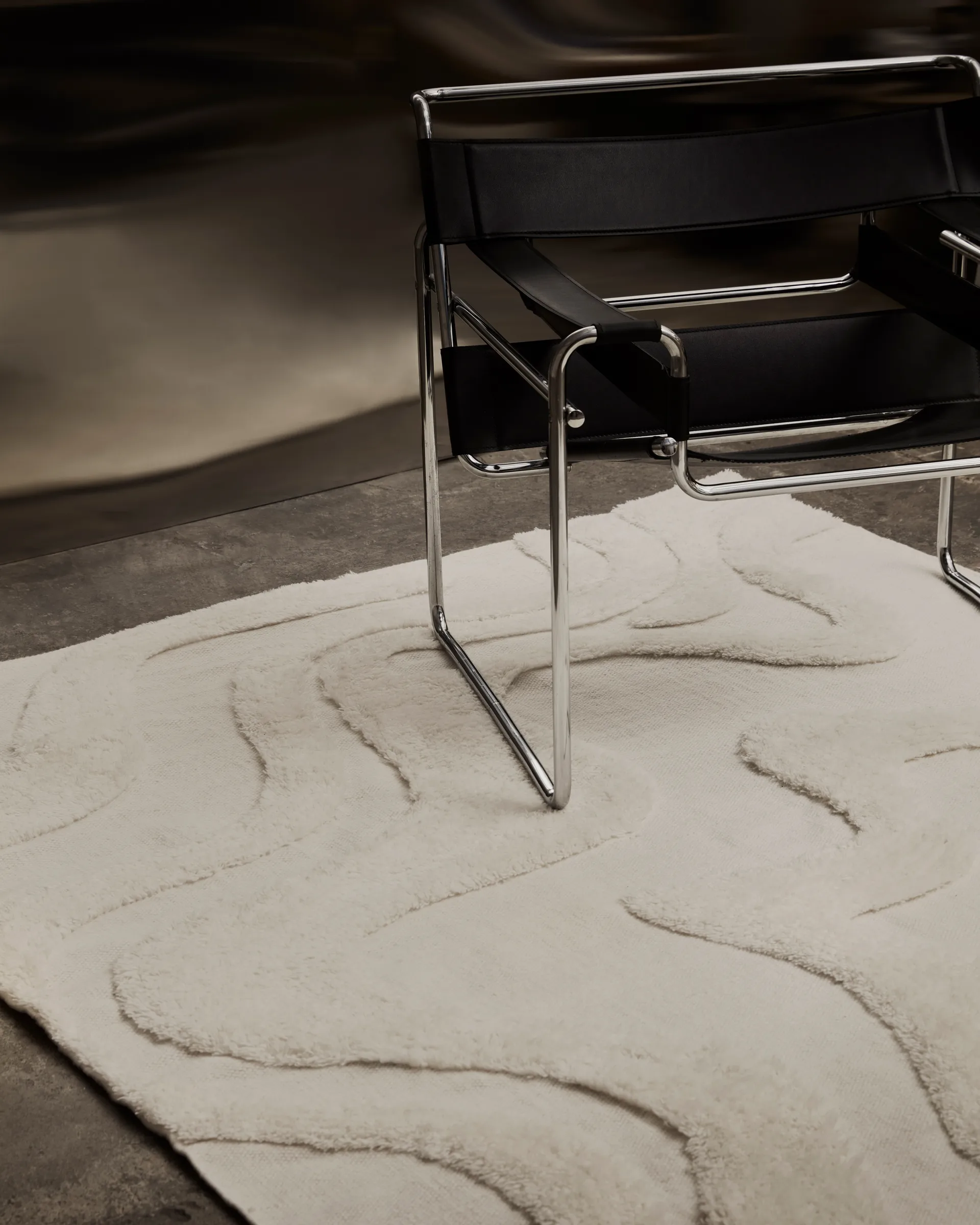Norlander wool carpet 260x350 cm, Offwhite Tinted