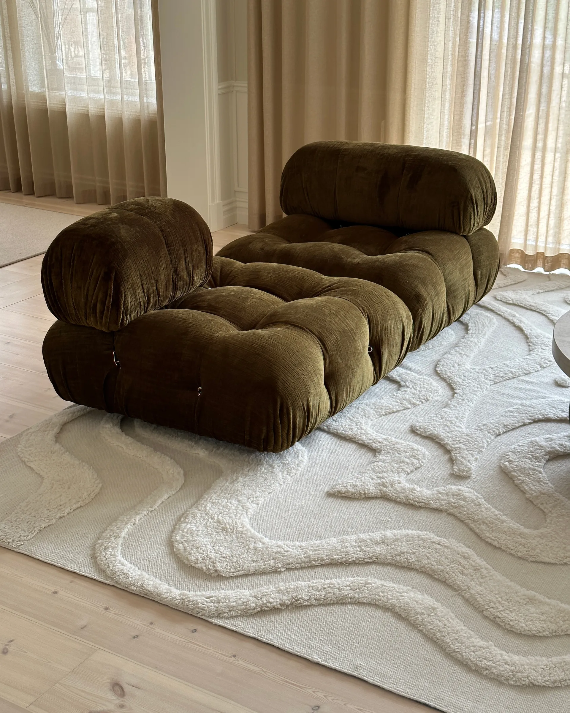 Norlander wool carpet 310x400 cm, Offwhite Tinted