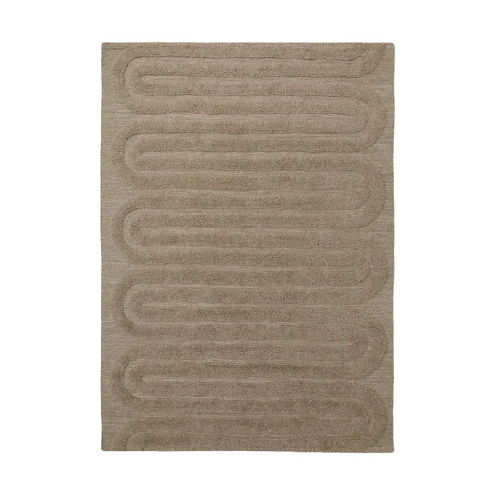 Riklund wool carpet 280x380 cm - Beige-melange - Tinted