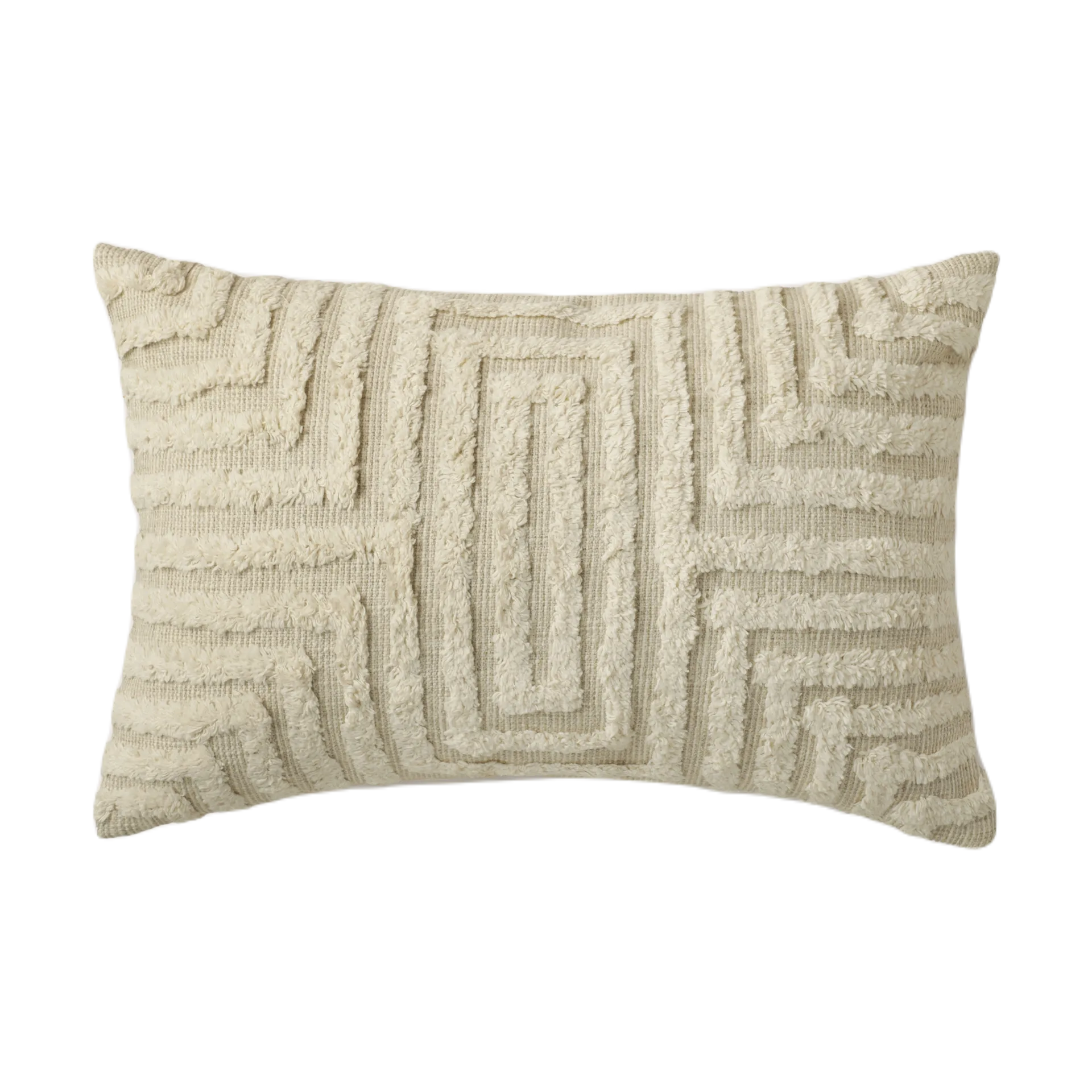 Telin cushion 30x50 cm, Offwhite Tinted