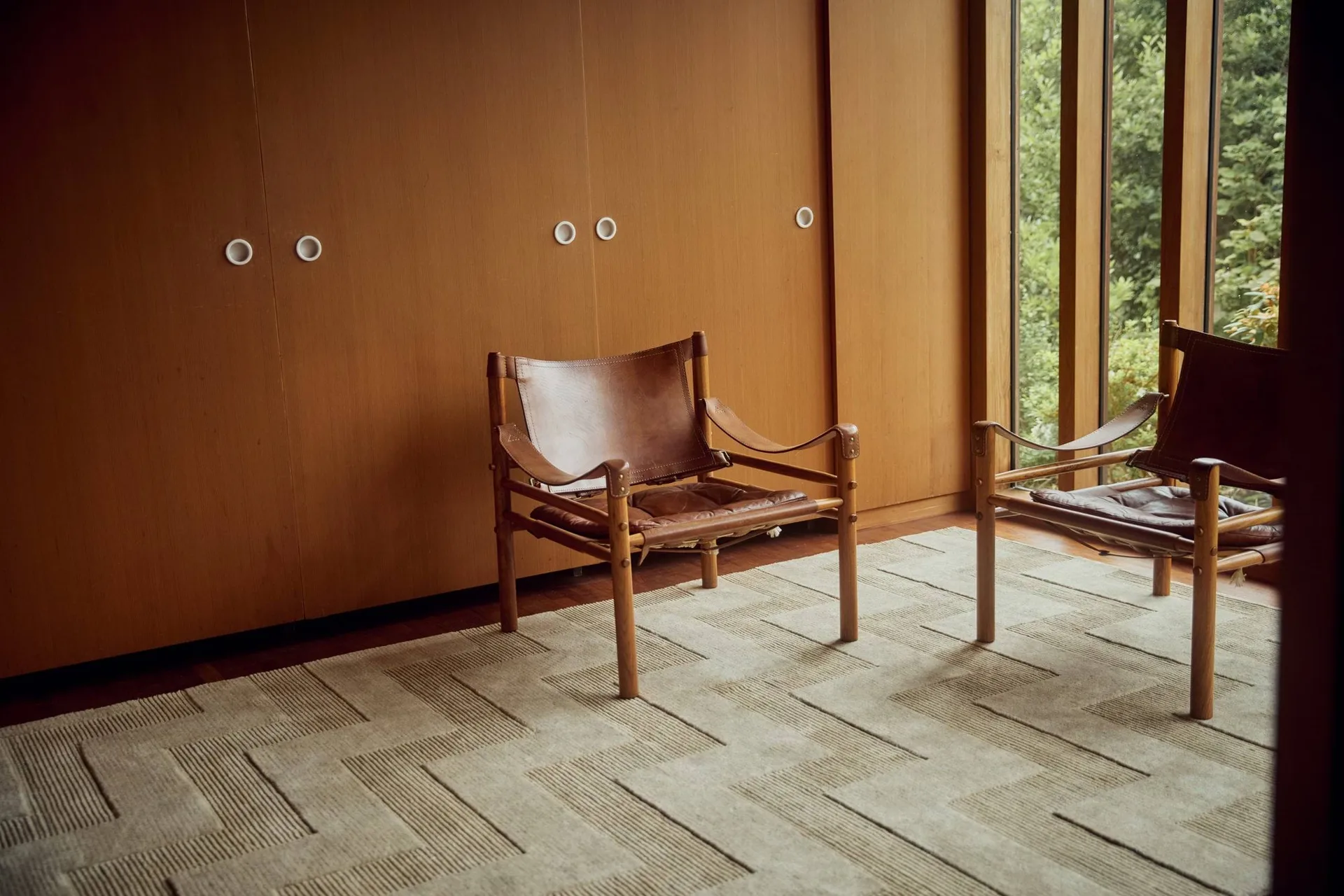 Valmont wool rug, Beige melange, 200x300 cm Tinted