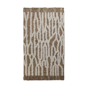 Wahl jute carpet 200x300 cm - Brown-offwhite - Tinted