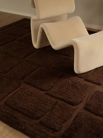 Wandel wool rug - Brown, 200x300 cm - Tinted