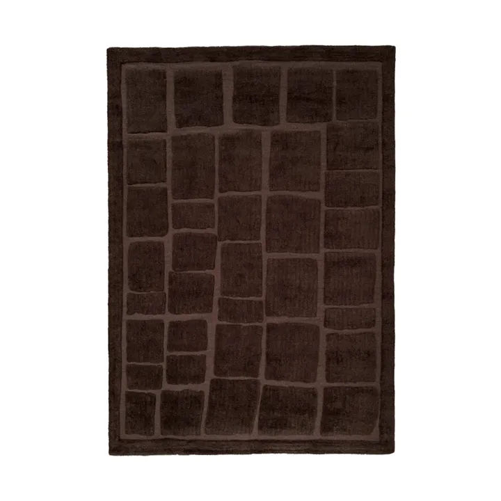 Wandel wool rug - Brown, 300x400 cm - Tinted