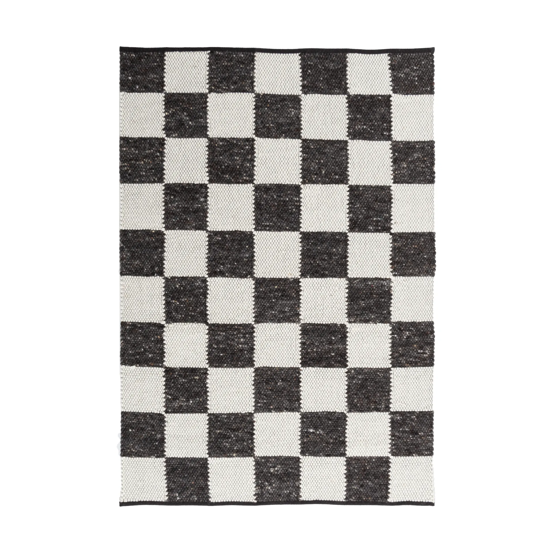 Gotland Design rug Special Edition, Anthracite-white no. 2428, 250x350 cm Tisca