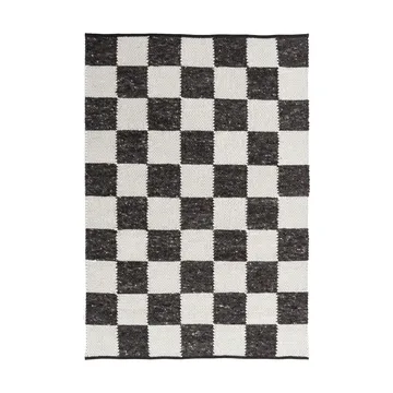 Gotland Design rug Special Edition - Anthracite-white nr. 2428, 70x140 cm - Tisca