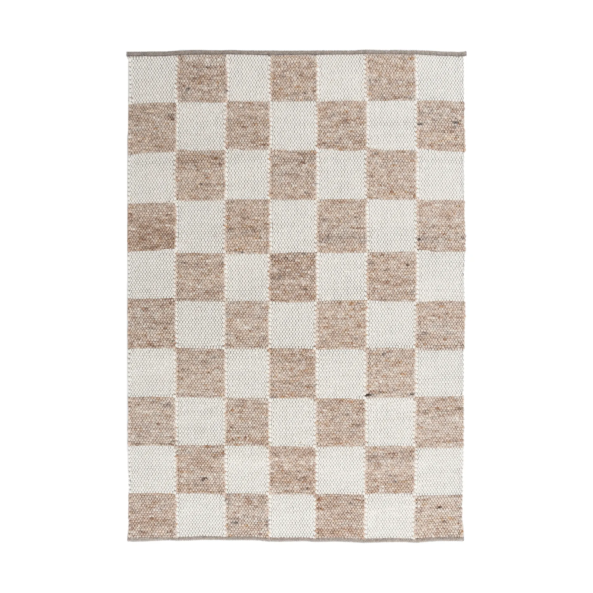Gotland Design rug Special Edition, Light brown-white no. 2412, 250x300 cm Tisca