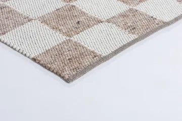 Gotland Design rug Special Edition - Light brown-white no. 2412, 250x300 cm - Tisca
