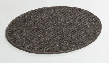 Greenland Swift round rug - Anthracite no. 83, Ø170 cm - Tisca