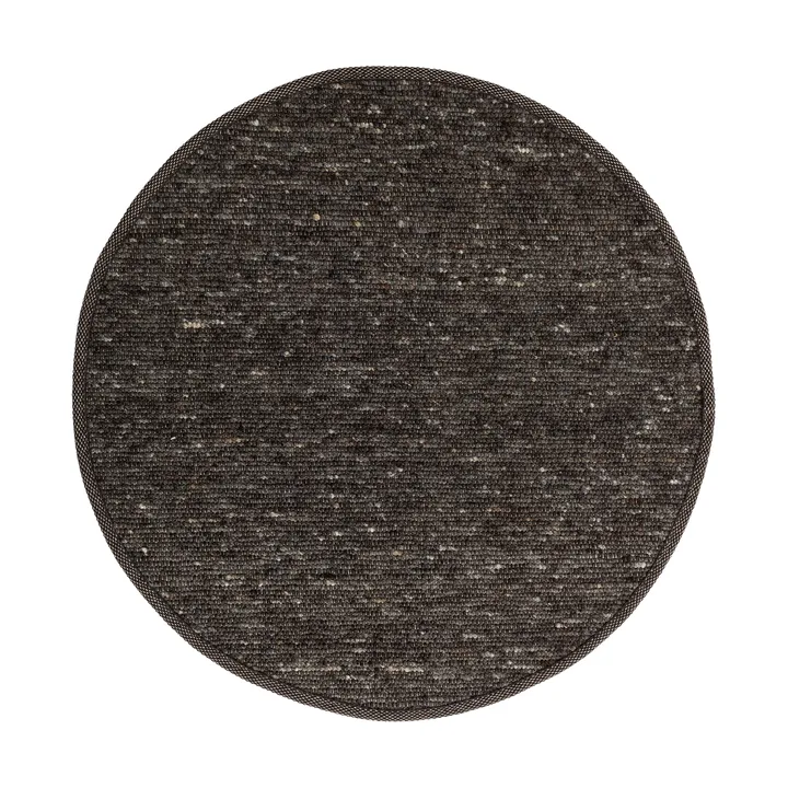 Sierrafil round rug - Anthracite no. 83, Ø300 cm - Tisca