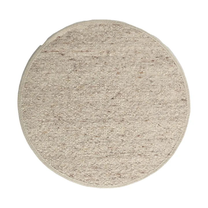 Sierrafil round rug - Ecru no. 32, Ø300 cm - Tisca