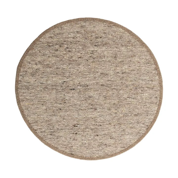 Sierrafil round rug - Macchiato no. 125, Ø170 cm - Tisca