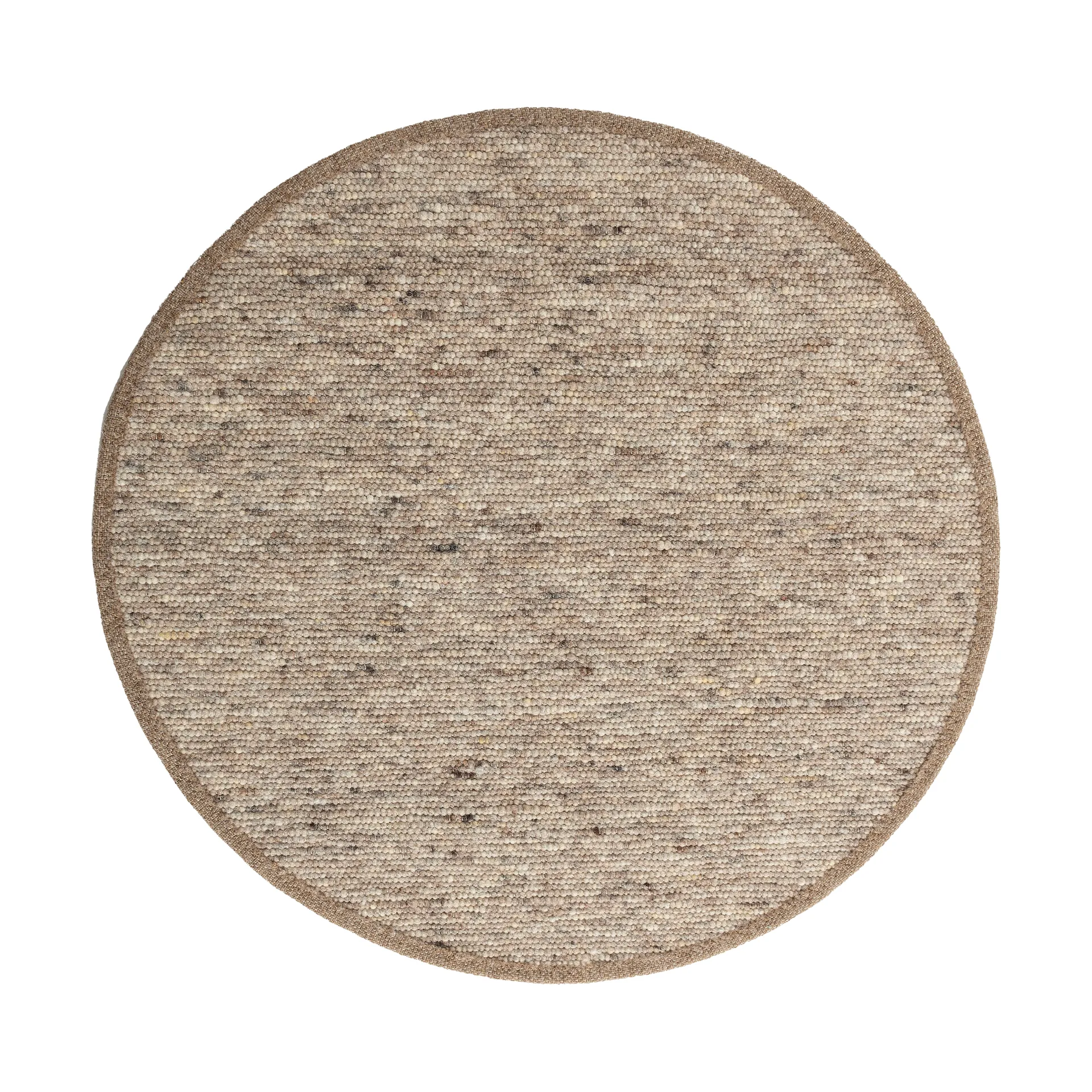 Sierrafil round rug, Macchiato no. 125, Ø300 cm Tisca