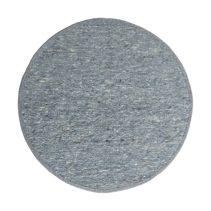 Sierrafil round rug - Steel blue no. 250, Ø170 cm - Tisca