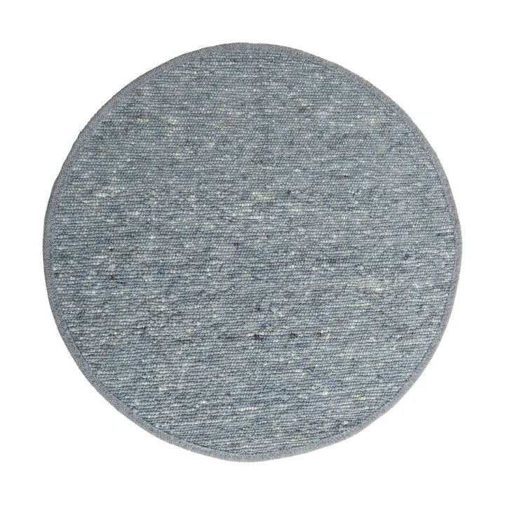 Sierrafil round rug - Steel blue nr. 250, Ø250 cm - Tisca
