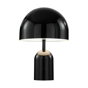 Bell Portable LED table lamp 28 cm - Black - Tom Dixon