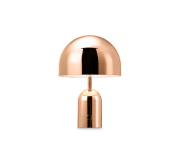 Bell Portable table lamp - Copper - Tom Dixon