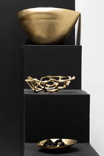 Bone bowl - Brass, S - Tom Dixon