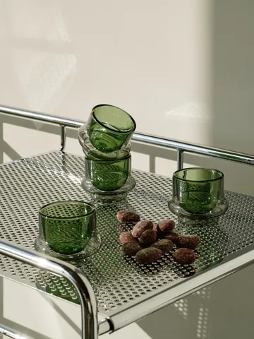 Bump espresso cup 5 cl 4-pack - Green - Tom Dixon