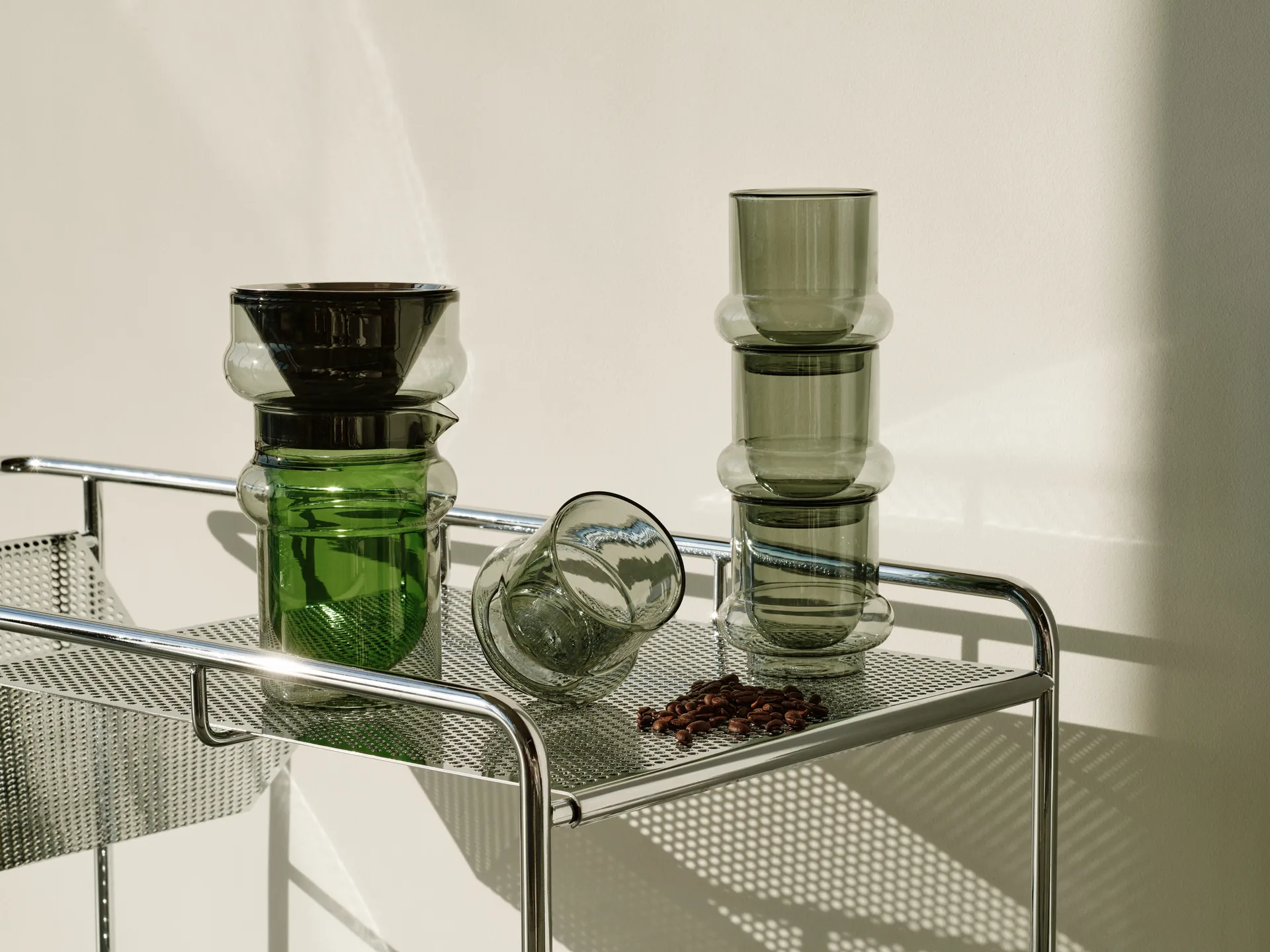 Bump espresso cup 5 cl 4-pack, Green Tom Dixon