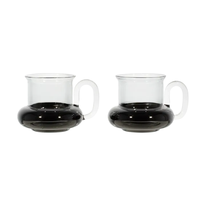 Bump teacups 2-pack - Black - Tom Dixon