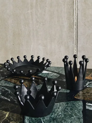 Cast iron tealight holder - Ø22x4.5 cm - Tom Dixon