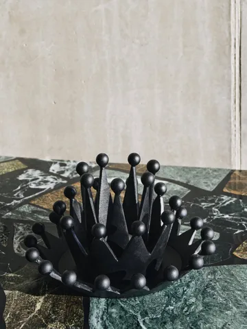 Cast iron tealight holder - Ø22x4.5 cm - Tom Dixon