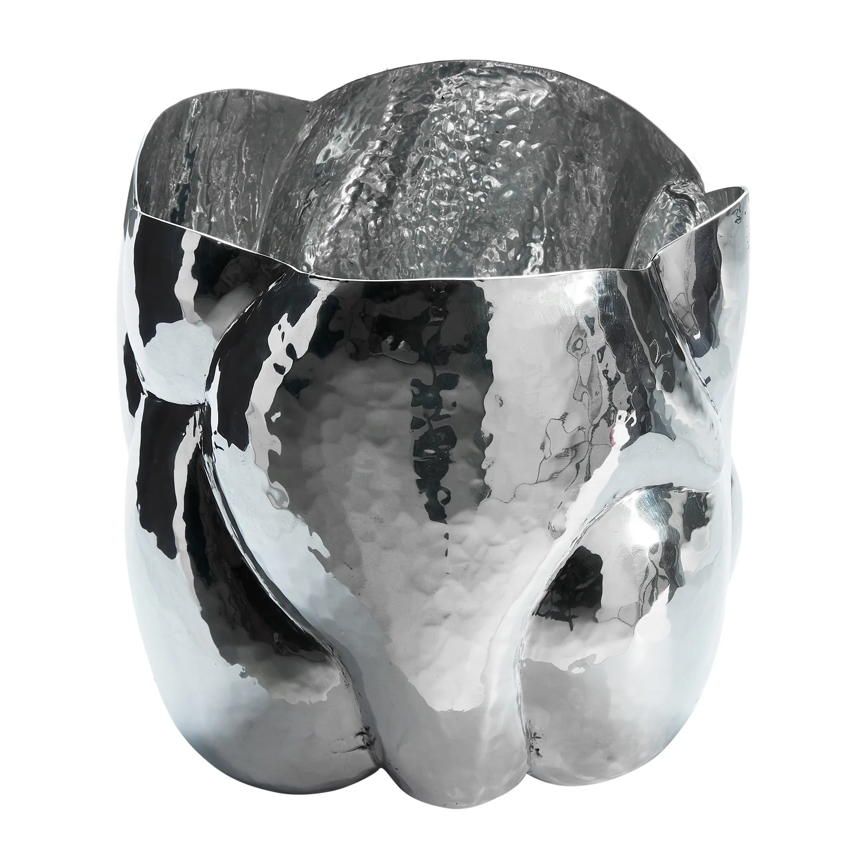 Cloud vase low, Silver Tom Dixon