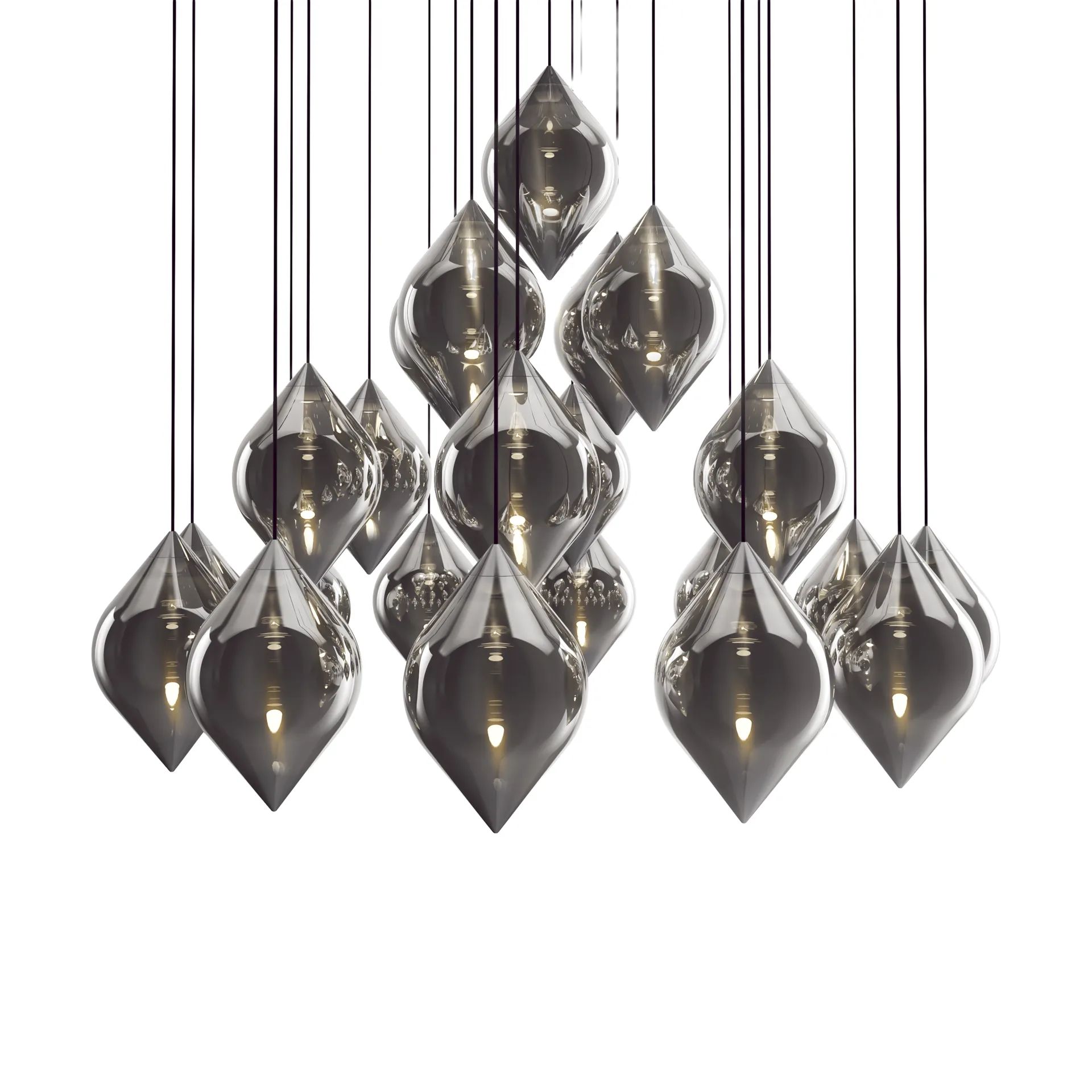 Flare Top pendant lamp, Silver Tom Dixon