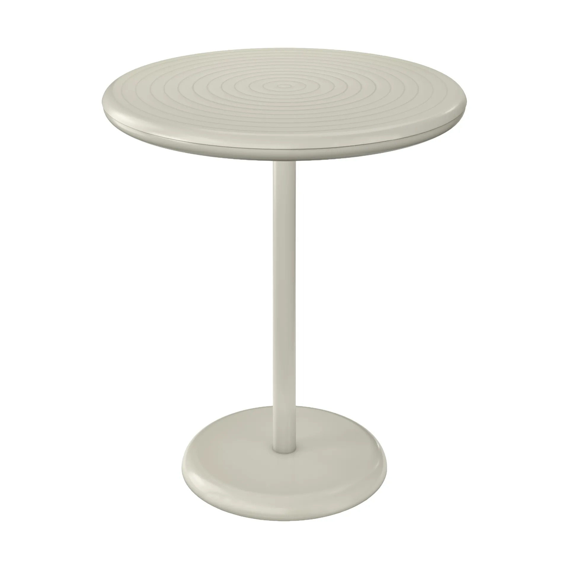 Groove café table round - Putty, Ø70 cm,  Tom Dixon