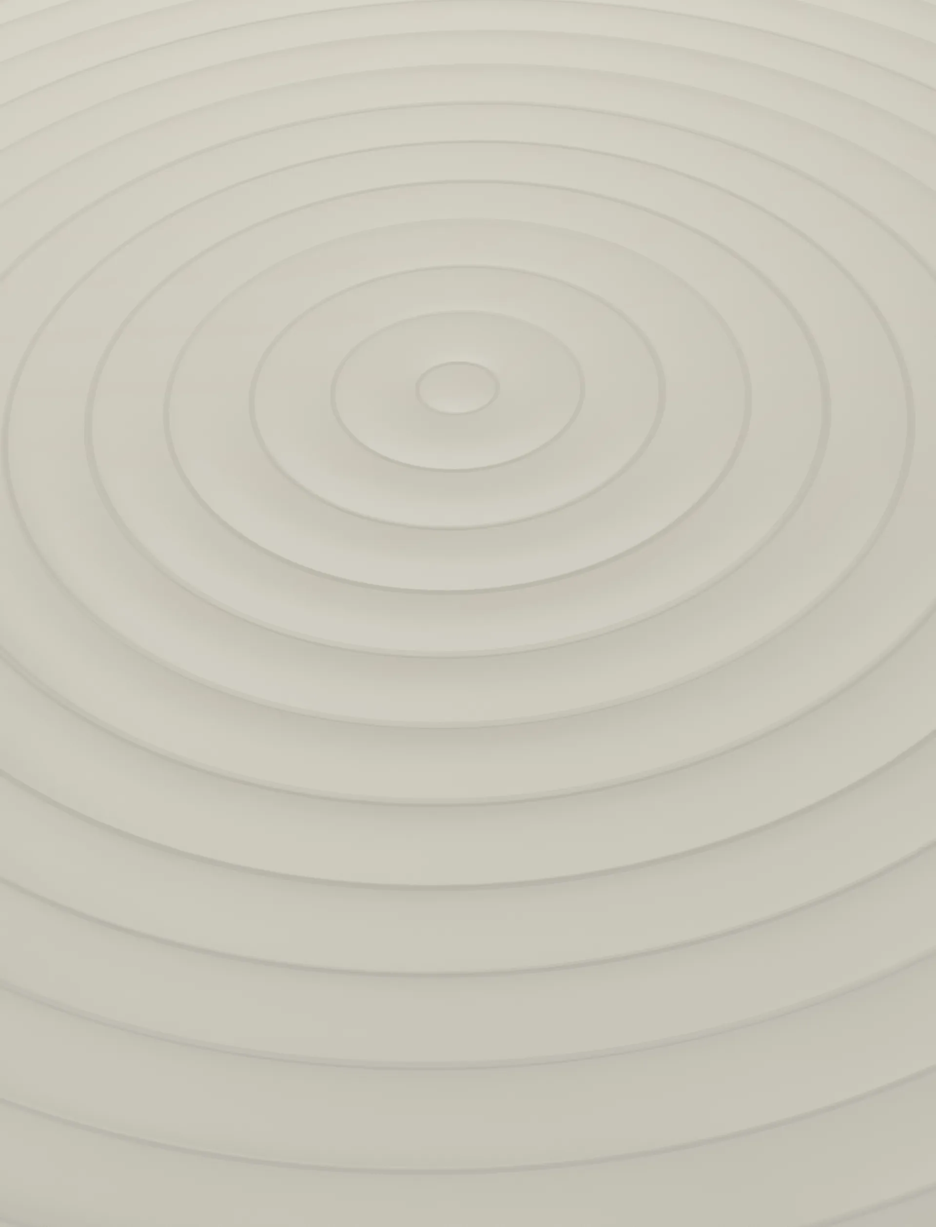Groove café table round - Putty, Ø70 cm,  Tom Dixon