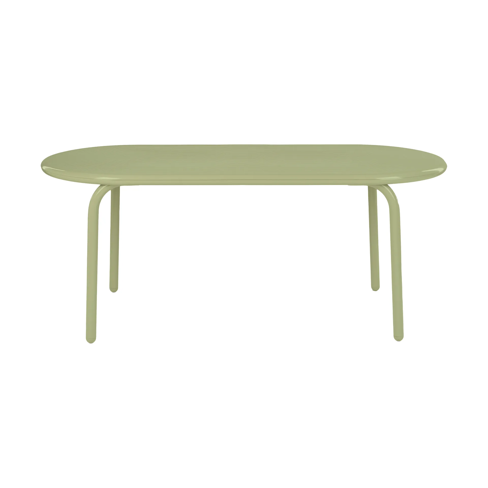 Groove Obround dining table - Moss, 86x186 cm,  Tom Dixon