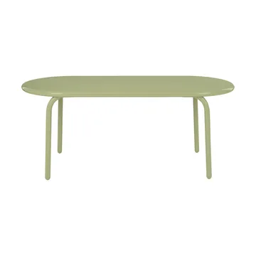 Groove Obround dining table - Moss, 86x186 cm - Tom Dixon