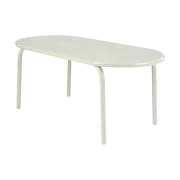 Groove Obround dining table - Putty, 86x186 cm - Tom Dixon