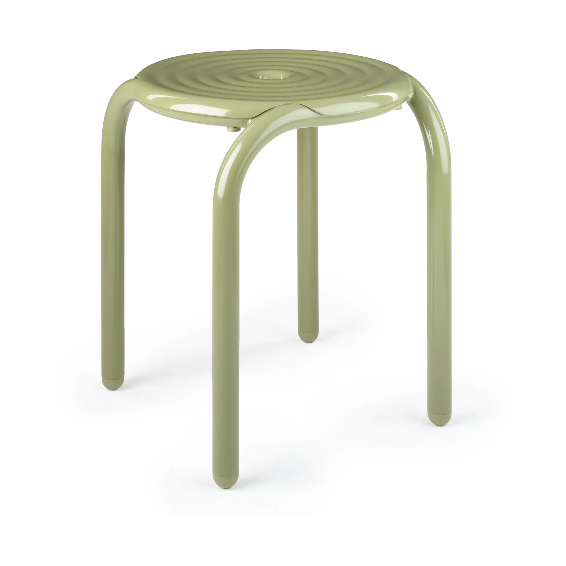 Groove stool 45 cm, Moss Tom Dixon