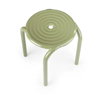 Groove stool 45 cm - Moss - Tom Dixon