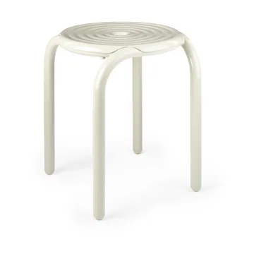 Groove stool 45 cm - Putty - Tom Dixon