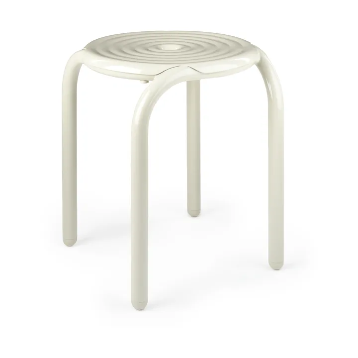 Groove stool 45 cm - Putty - Tom Dixon