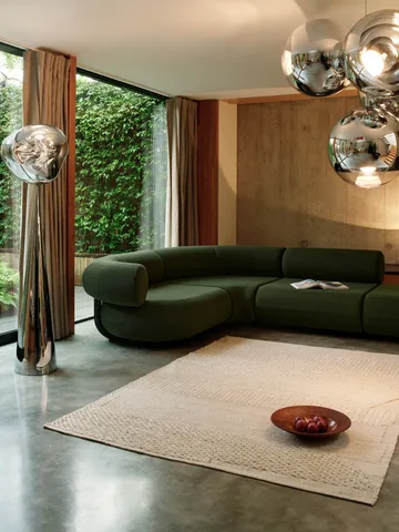Knotty rug - White 200x300 cm - Tom Dixon