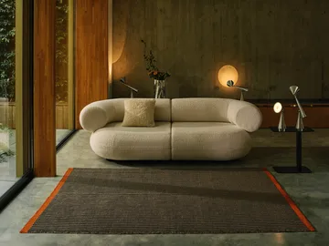 Line rug - Black 200x300 cm - Tom Dixon
