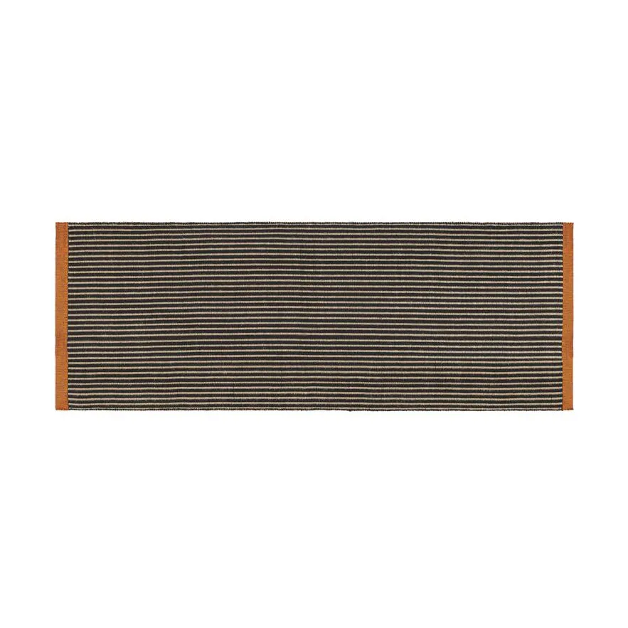 Line rug, Black 70x250 cm Tom Dixon