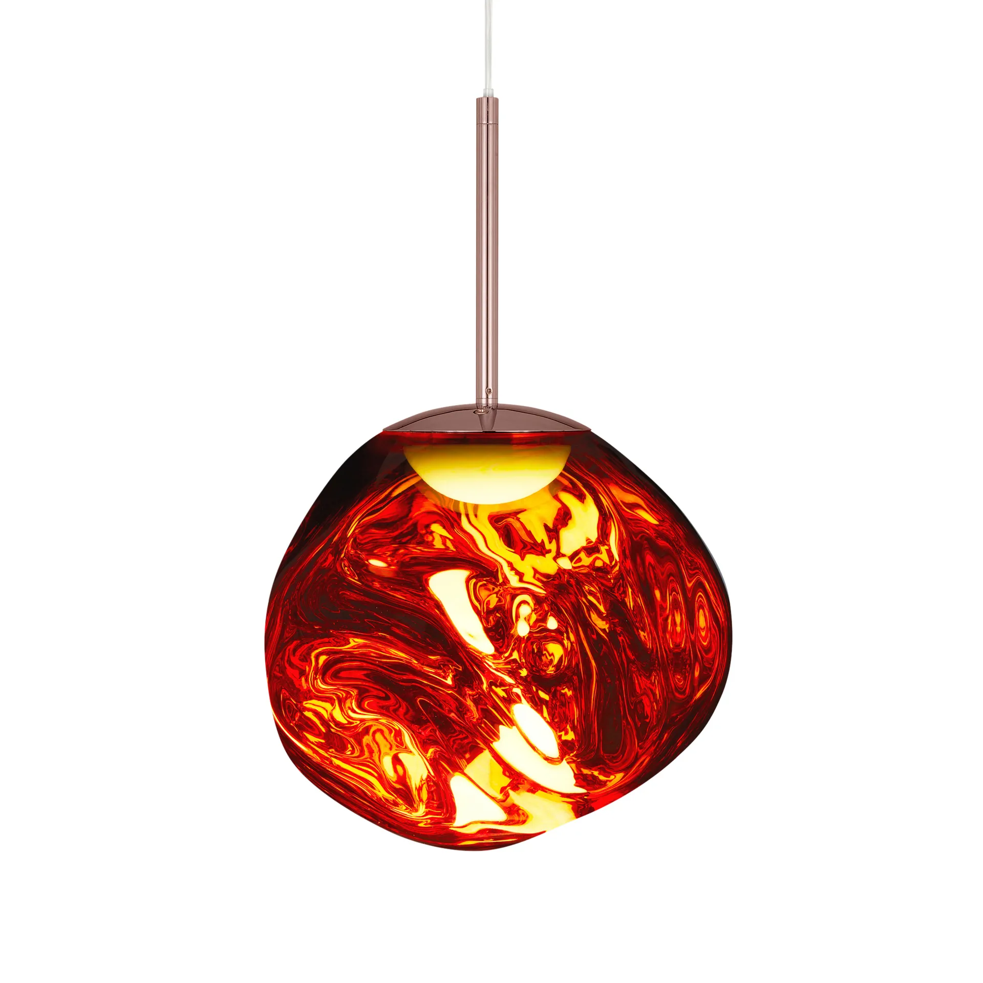 Melt pendant lamp mini LED, Copper Tom Dixon